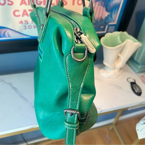 Wrangler Doctor Satchel Handbags Jet Elf Green - Picture 11 of 11